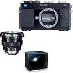 Zeiss Ikon SW 35mm Film Camera, 18mm f/4 Distagon T* ZM Lens (Black)