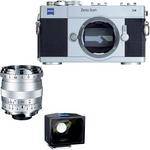 Zeiss Ikon SW 35mm Film Camera, 21mm f/2.8  Biogon T* ZM Lens (Silver)