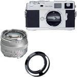 Zeiss C�mera de Filme Tipo Tel�metro Zeiss Ikon, Kit de Lente 50mm f/1.5 C Sonnar T* ZM (Prata)