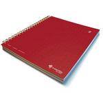 Livescribe Three Subject Notebook, Number 2, Red