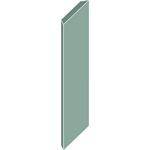 Auralex S3CT SonoSuede Corner Trap - Single Panel (Light Blue )