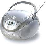 Coby CX-CD241 Portable CD Player (Silver)