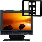 JVC 2 Portable 9" Field/Studio HD Monitors w/Dual Rack Mount Adapter Kit