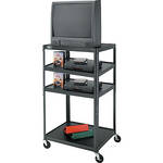 Advance PIXMATE CART 25x30x54" ADJ (DWH) BLACK