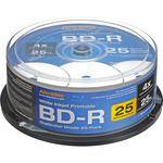 Aleratec White Inkjet Printable BD-R Blu-ray 4X Duplicator Grade Recordable Disc (Pack of 25)