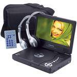Audiovox D1809PK 8" Slim Line Portable DVD Player With Car Kit