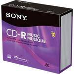 Sony CD-R Music Recordable Compact Disc (10-Pack)