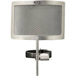MXL PF-004-SS  Metal Mesh Pop Filter for Genesis Microphones (Chrome)