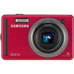 Samsung SL720 12MP 5X Zoom Digital Point & Shoot Camera (Red)