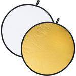 Creative Light 20" White/Gold Reflector 