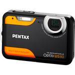 Pentax C�mera Digital Optio WS80 (Preta com Laranja)