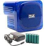 Anchor-Audio AN-Mini Basic Package (Blue) - Portable Speaker with Battery Recharge Kit
