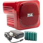 Anchor-Audio AN-Mini Basic Package (Red) - Portable Speaker with Battery Recharge Kit