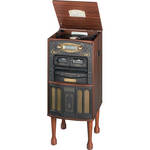 Teac GF-680 - AM/FM Tuner, Turntable, Cassette and 3-CD Changer Console 