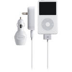 Belkin Auto/AC/USB Charger for iPod (White) 