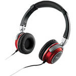 iHome iHMP5 Stereo 2-in-1 Headphone/Speaker System (Red)
