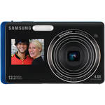 Samsung DualView TL220 Digital Camera (Blue)