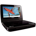 Philips PET741B 7" 16:9 Portable DVD Player