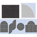 Primacoustic BROADWAY 24" BEV QUARTER CIRCLE - BLK