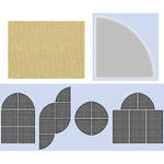 Primacoustic BROADWAY 24" BEV QUARTER CIRCLE- BEIGE