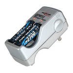 Ansmann 5107393 Express Compact Battery Charger With  2 AA 2700mAh Batteries
