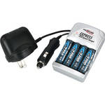 Ansmann 5207173 Express Speed Battery Charger With 4 AA 2700mAh Batteries