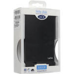 LaCie 500GB Little Disk USB 2.0 Portable Hard Drive (Black) (Blister Pack)