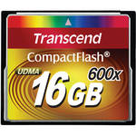 Transcend 16GB 600X CompactFlash Extreme Plus UDMA Card