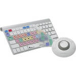 Logic Keyboard LogicSkin Adobe Premiere Pro CS4 Keyboard Cover for Apple Wireless Ultra-Thin Aluminum Keyboard
