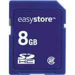 EasyStore 8GB Secure Digital High Capacity (SDHC) Card