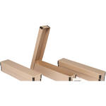 Archival Methods 07-001-3 Slide Box (Black, 3 Pack)