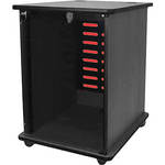 Gator Cases 16U 27" DEEP MEDIA RACK - BLACK