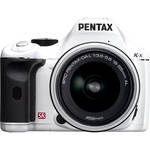 Pentax Pentax K-x Digital SLR with 18-55mm Zoom Lens (White)