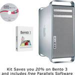 Apple Mac Pro Desktop Computer Workstation (Early 2009) with Bento 3 and Parallels 5 Software
