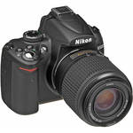 Nikon D5000 Digital SLR Camera with  55-200mm  f/4-5.6G Lens