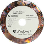 Microsoft Windows 7 Home Premium  (64-bit) (OEM) 