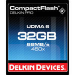 Delkin Devices 32GB CompactFlash Pro UDMA Card