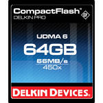 Delkin Devices 64GB CompactFlash Pro UDMA Card
