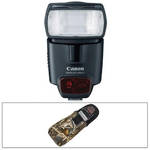 Canon 430EX II Speedlite TTL Shoe-Mount Flash (G.N. 141'/43 m at 105mm) Kit