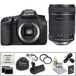 Canon C�mera Digital SLR EOS 7D com Lente Canon 18-135mm f/3.5-5.6 IS e Kit de Acess�rios Deluxe