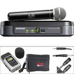Shure Shure Wireless Mic & Zoom H2 Portable Recorder Kit - Handheld Mic (H7)