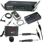 Audio-Technica Wireless Microphone & Zoom H2 Portable Recorder Kit - Clip-On Mic (T2)
