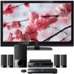 Sony KDL-52Z5100 52"LCD HDTV with Blu-ray Player & Home Theater System Kit
