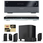 Harman Kardon AVR-1600 7.1 Channel A/V Receiver System Kit B