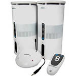 Cables Unlimited 900MHz Wireless Indoor/Outdoor Speakers (White)