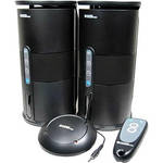 Cables Unlimited 900MHz Wireless Indoor/Outdoor Speakers (Black)