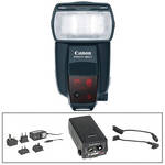 Canon 580EX II Speedlite Kit with Lumedyne Battery, Charger & Cable