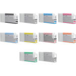 Epson UltraChrome HD Ink Kit for Stylus Pro 7900 & 9900 Printers (700 ml)/10 Inks