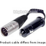 NRG 14614-15 4-pin XLR Male to Cigarette Male Cable - 15 ft