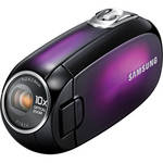 Samsung SMX-C20 Digital Memory Camcorder w/ 10x Optical Zoom, 2.7" LCD - Black/Purple